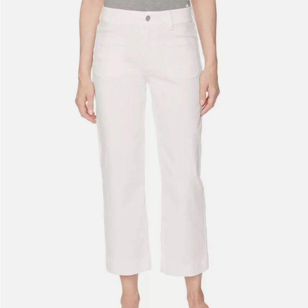 SALE Buffalo Brigette High-Rise Crop size 12/32 white New without tags